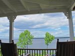 The cottages sits with open views of Penobscot Bay and Islesboro